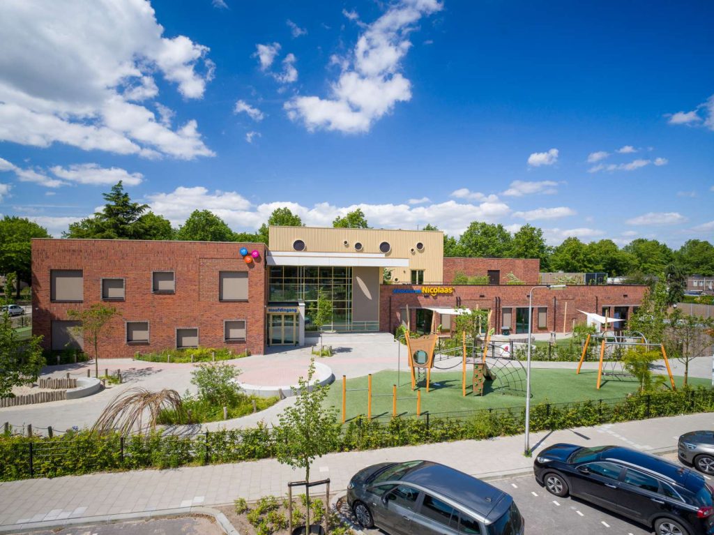 Vooraanzicht basisschool KC Nicolaas