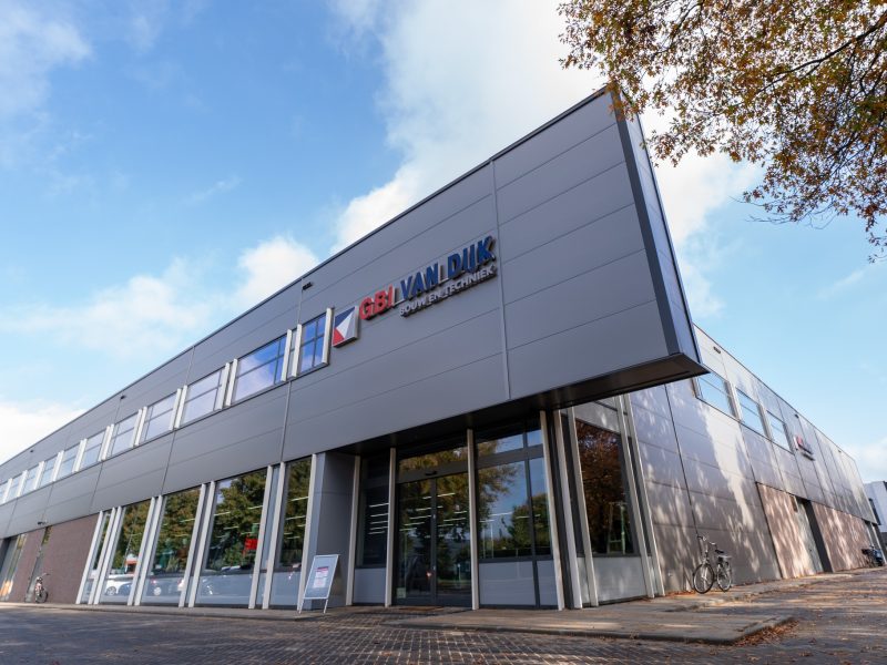 Vooraanzicht GBI van Dijk Oss