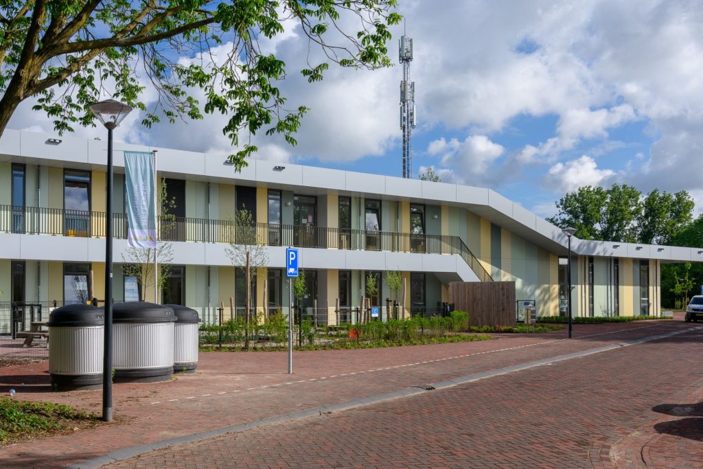 Achterkant Mellepark Uden