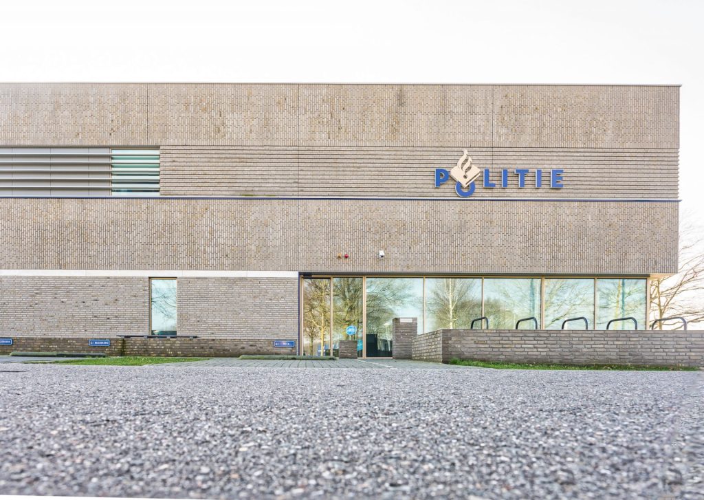 Vooraanzicht politiebureau Uden
