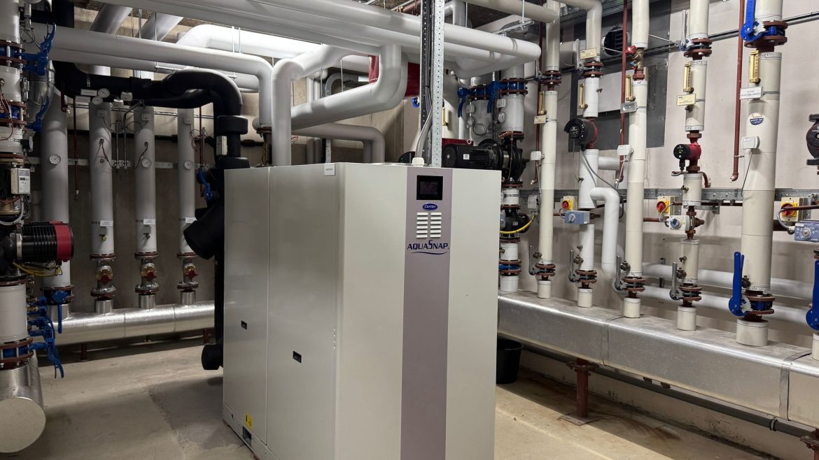 Technische installatie gemeentehuis Moerdijk