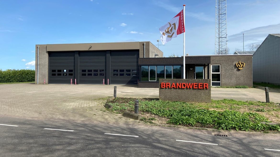 Overzichtsfoto brandweerkazerne Vierlingsbeek