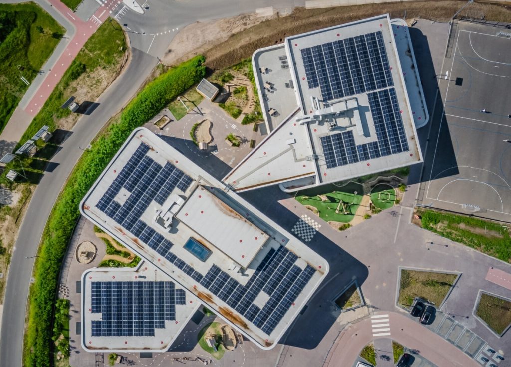 Bovenaanzicht BS Hoog Dalem Gorinchem