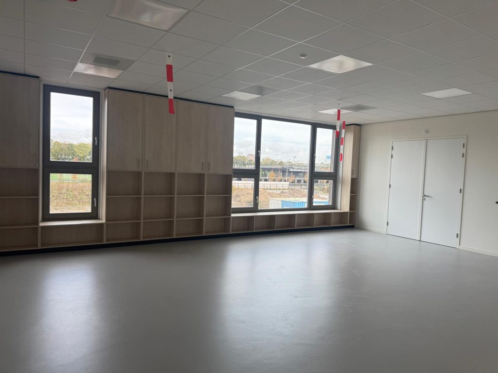 Klaslokaal kindercampus Zuidas