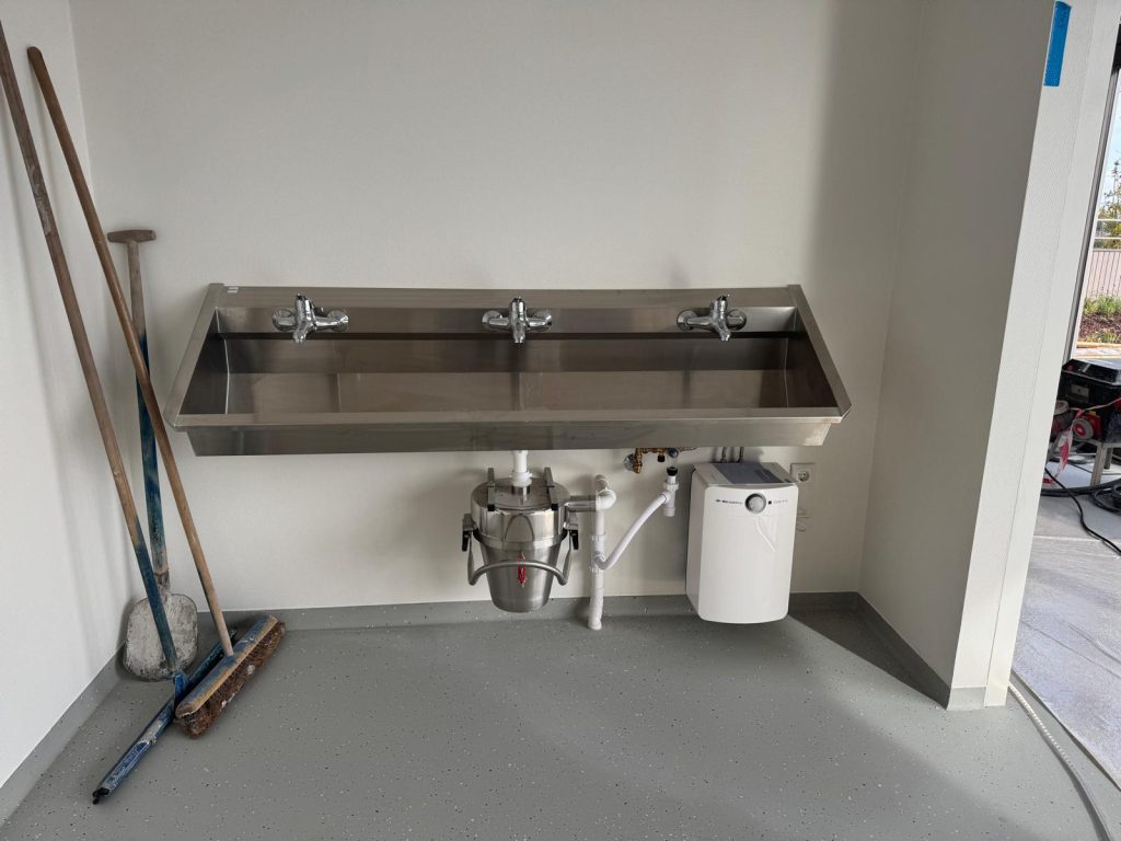 Wasbakken kindercampus Zuidas