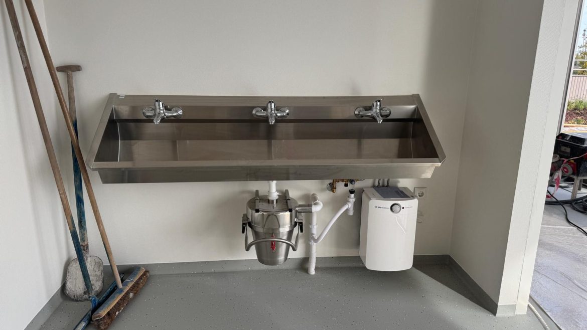 Wasbakken kindercampus Zuidas