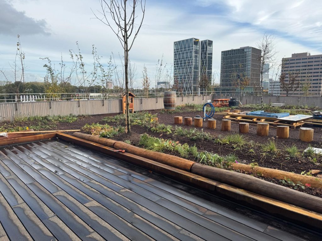 Daktuin 1 kindercampus Zuidas