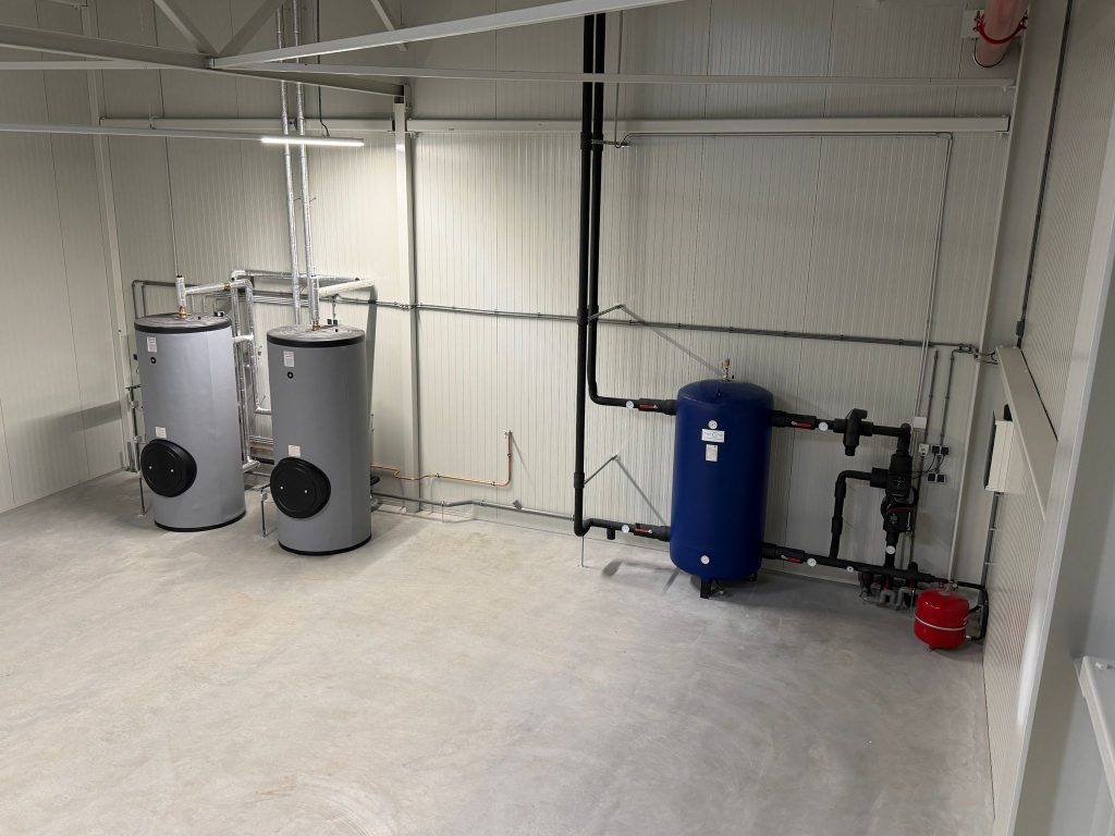 Installaties magazijn Wassenburg Medical Elst